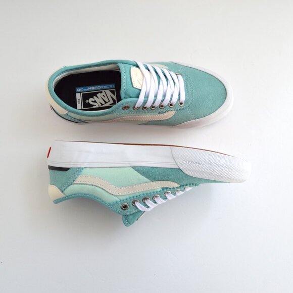 Vans Chima pro acqua haze blue soft sea sneaker shoes SUEDE woman SIZE 7 NEW - Picture 4 of 14